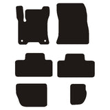 Velourmåtter Mercedes EQB (X243) 2021-