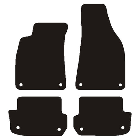 Matten Audi A4 Cabrio Typ B7 03/2004-2007