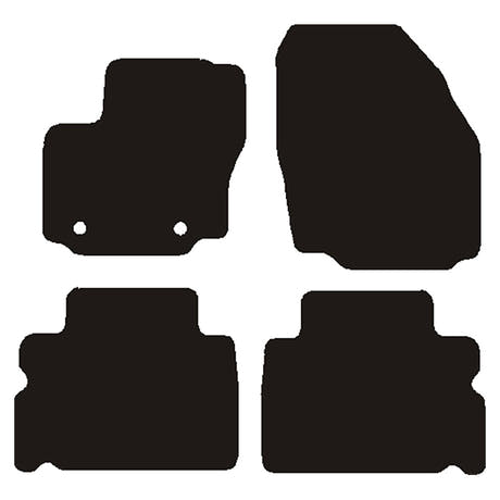 Fußmatten Ford S-MAX 5P 2006-07/2012