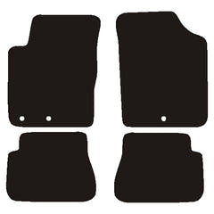 Fußmatten Kia Picanto 2008-05/2011