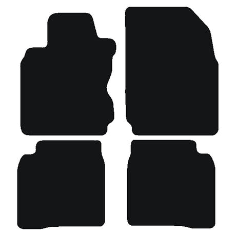 Fußmatten Nissan Note 2006-2010