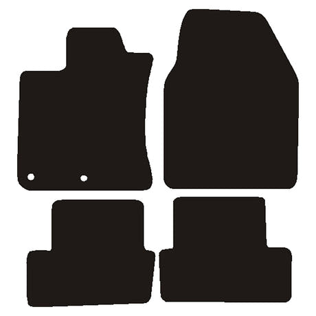Fußmatten Nissan Qashqai 2007-