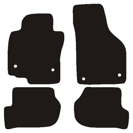 Fußmatten Seat Leon 2005-2011