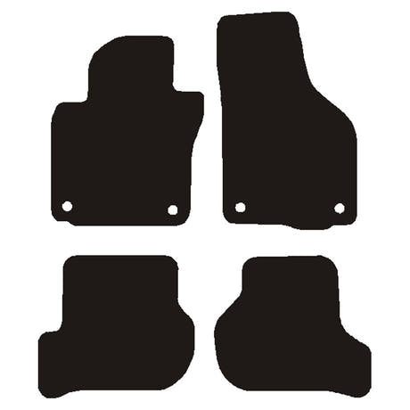Fußmatten VW Jetta 2007-8/2010-