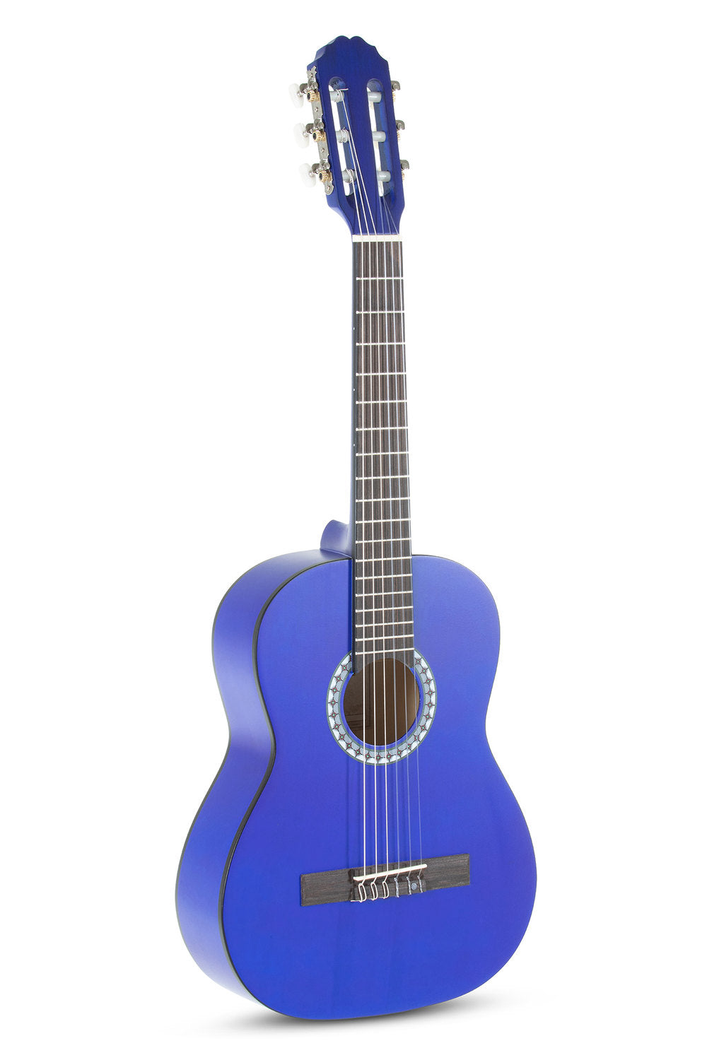 VGS Basic klassische gitarren 1/2, transparent blau