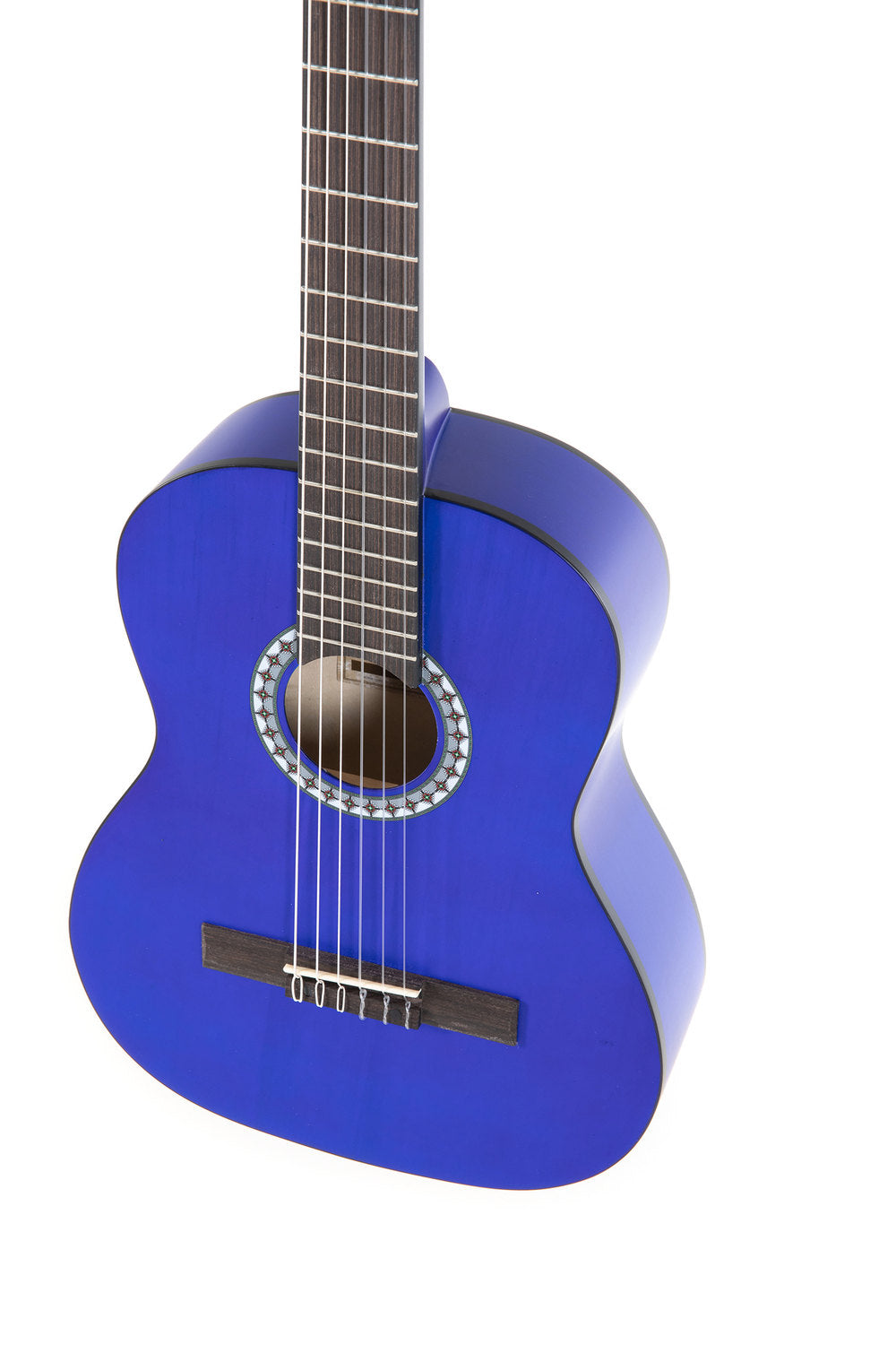 VGS Basic klassische gitarren 1/2, transparent blau