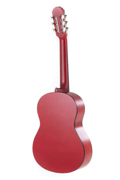 VGS Basic klassische gitarren 3/4, transparent rot