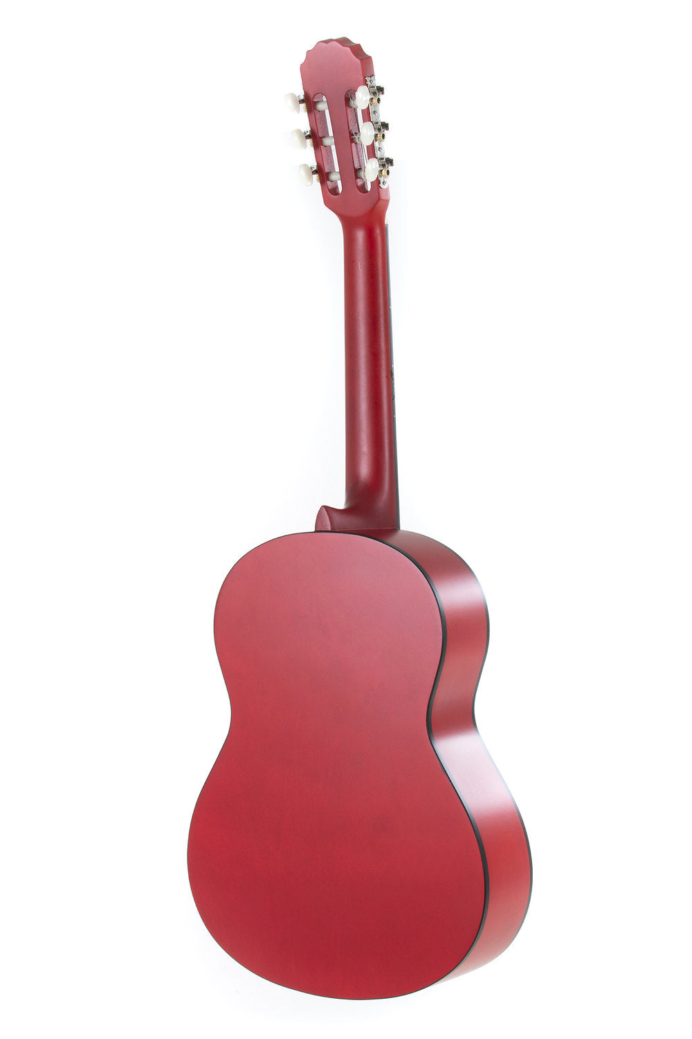 VGS Basic klassische gitarren 3/4, transparent rot
