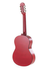 VGS Basic klassische gitarren 3/4, transparent rot