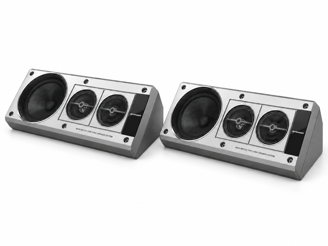 Pioneer TS-X40SXT Retro-3-Wege-Hutablagenlautsprecher – 100 W max., 13 cm