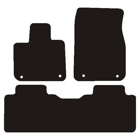 Automatten Xpeng G9 2022- Velours