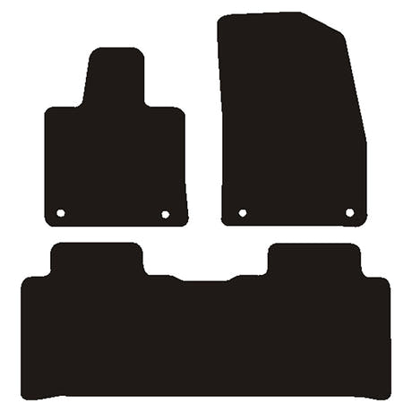 Automatten Xpeng G6 2023- Velours