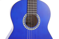 VGS Basic klassische gitarren 3/4, transparent blau