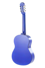 VGS Basic klassische gitarren 3/4, transparent blau