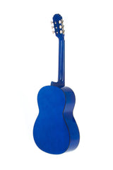 VGS Basic klassische Gitarre 4/4, transparentes Blau