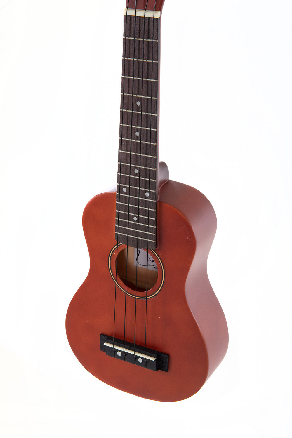 Miguel Almeria Sopran-Ukulele, rotbraun