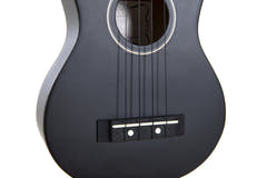 Miguel Almeria Sopran-Ukulele, matt schwarz
