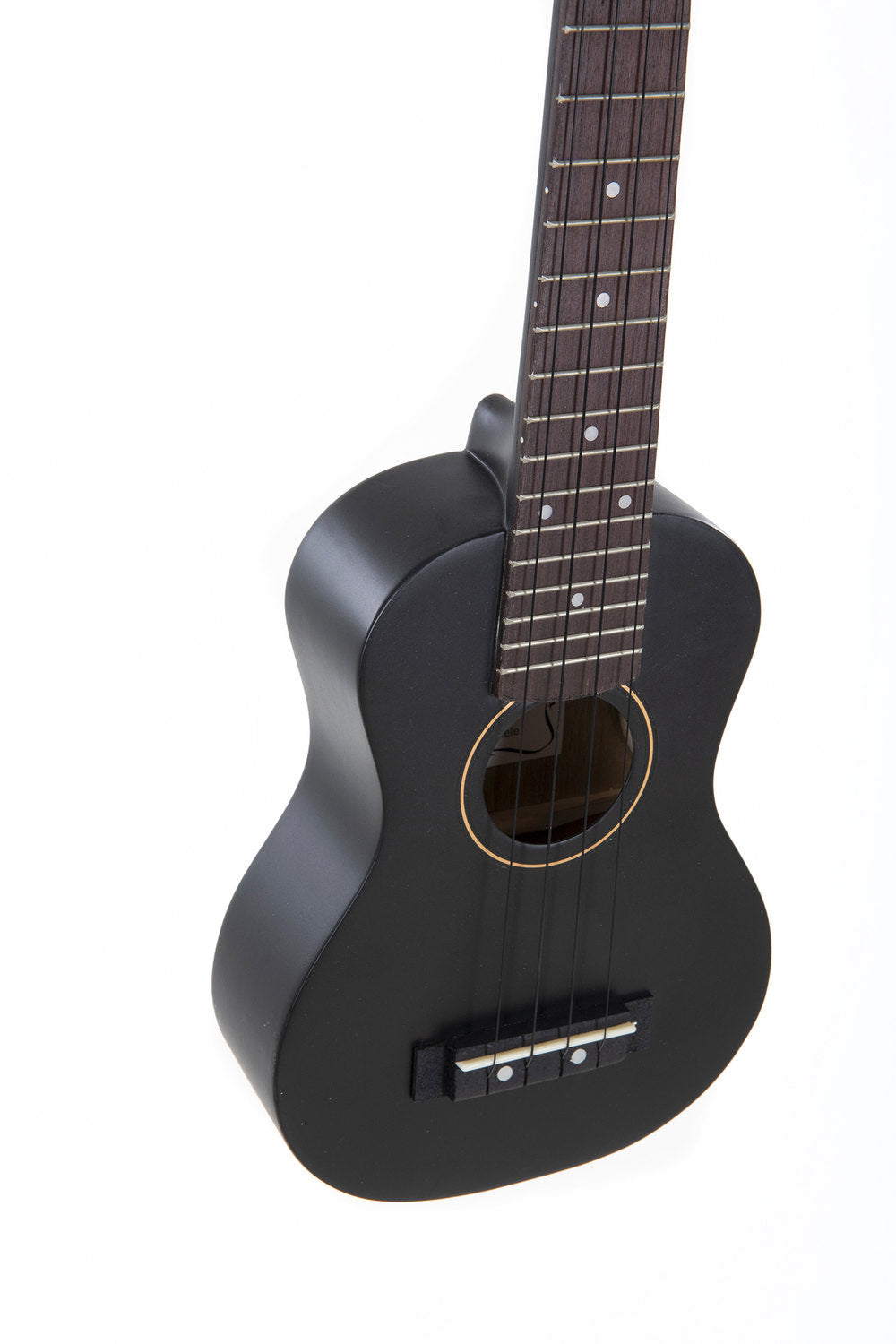 Miguel Almeria Sopran-Ukulele, matt schwarz