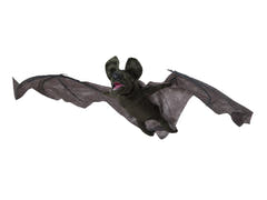 Halloween flagermus i bevægelse, animeret, 90 cm