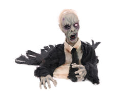 Halloween-Zombie, animiert, 43 cm
