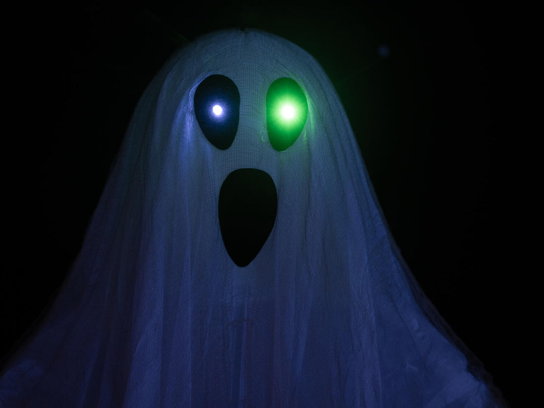 Halloween-figur roterende spøgelse, 160 cm