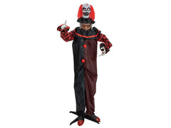 Halloween-Popup-Clown, animiert, 170 cm