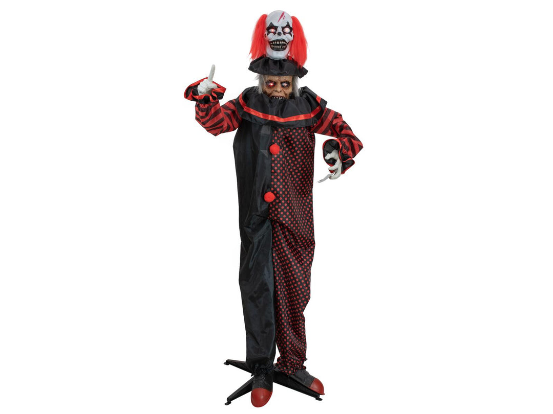 Halloween-Popup-Clown, animiert, 170 cm