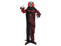 Halloween-Popup-Clown, animiert, 170 cm