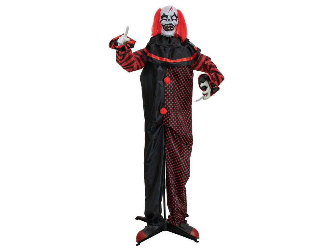 Halloween-Popup-Clown, animiert, 170 cm
