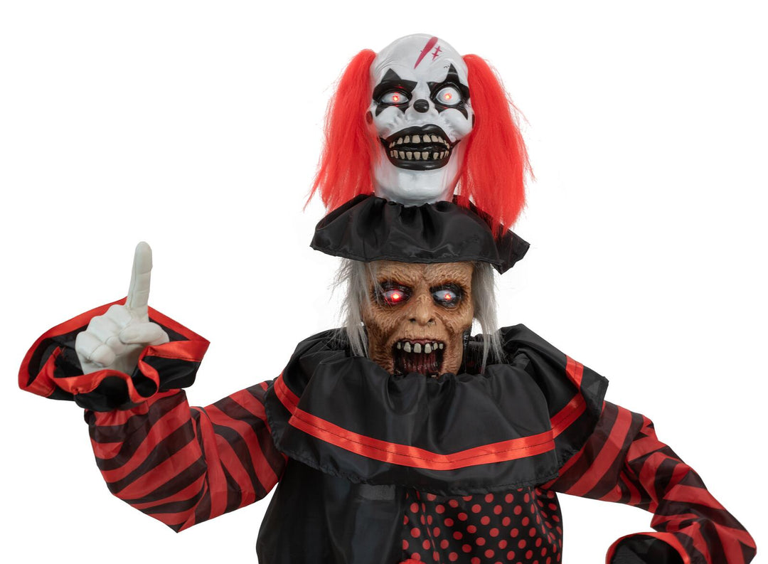 Halloween-Popup-Clown, animiert, 170 cm