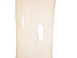 Halloween dekorationsstof, grovmasket, beige, 75x300 cm