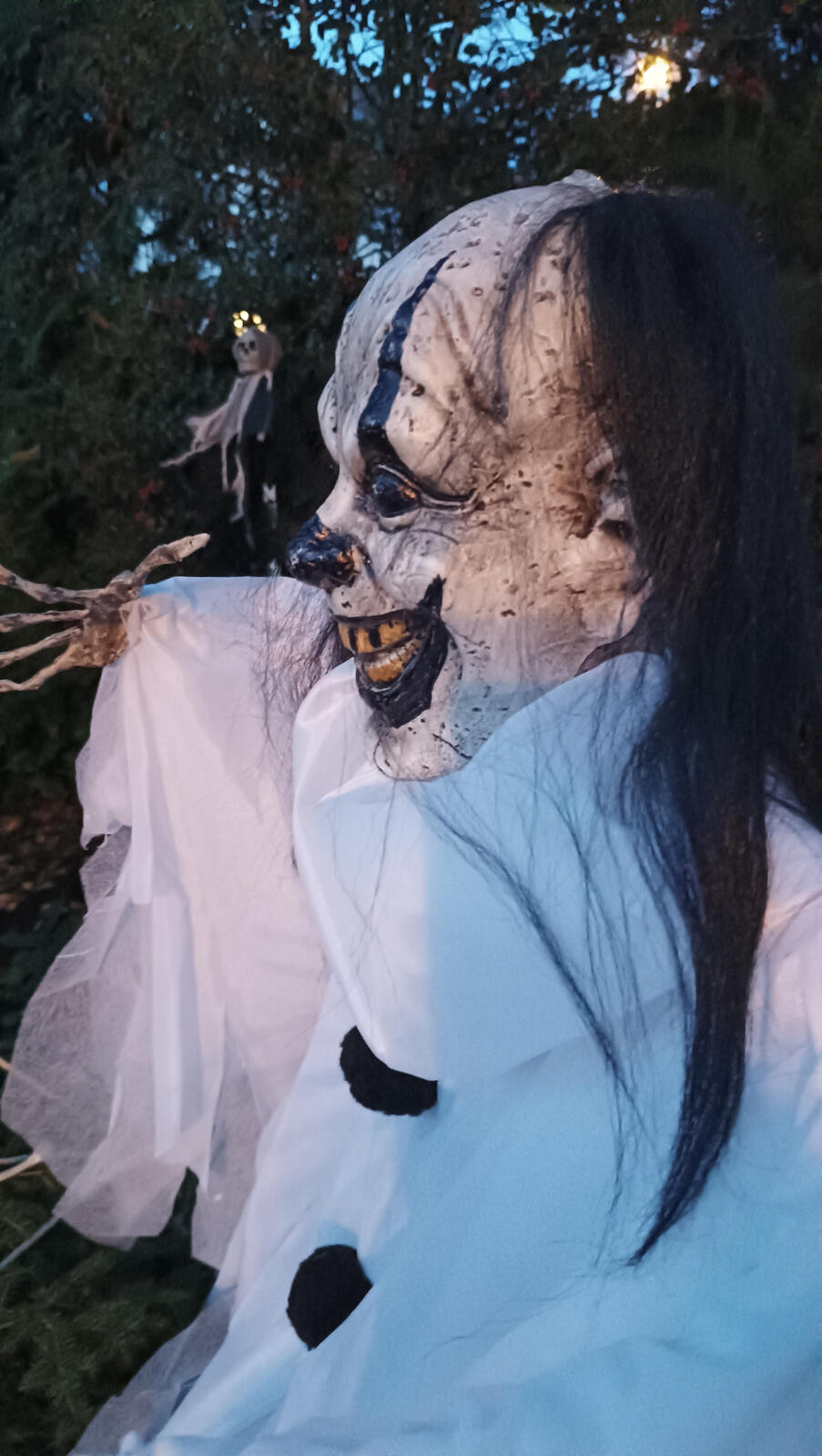 Halloween-figur klovnen Gildo, animeret, 80 cm