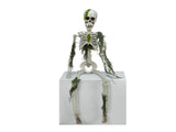 Halloween-Skelett mit Moos, 40 cm