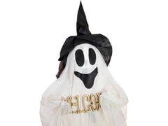 Halloween-Figur lachender Geist mit Licht, 200 cm