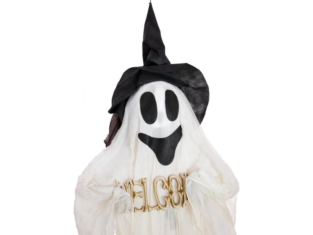 Halloween-Figur lachender Geist mit Licht, 200 cm