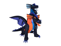 Halloween oppustelig figur drage, 198 cm