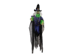 Halloween-figur heksen Lisbeth, 200 cm