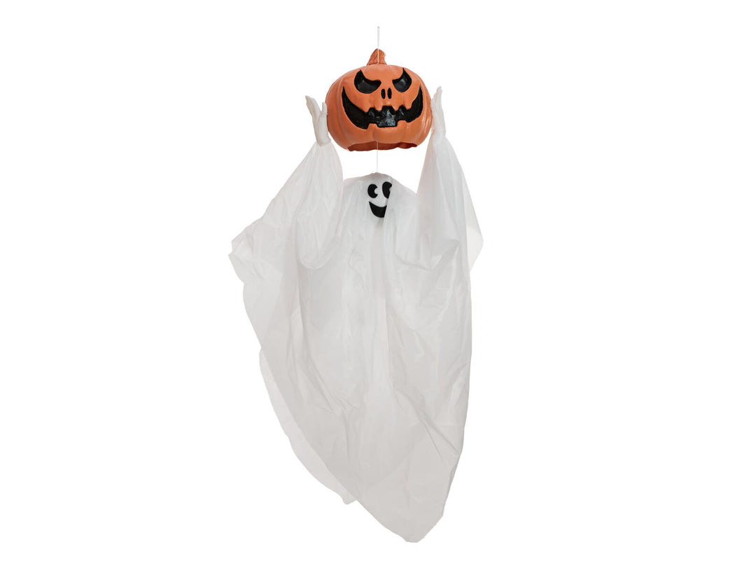 Halloween græskarspøgelse, animeret, 110 cm