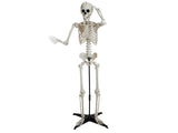 Halloween-skelet, stående, 150 cm
