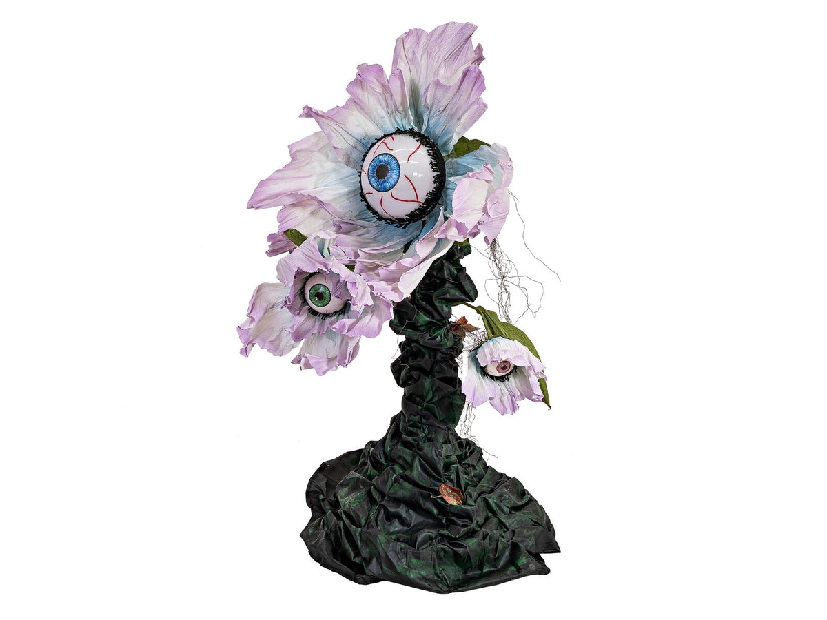 Halloween-Figur Augenblume, animiert, 120-200 cm