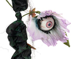 Halloween-Figur Augenblume, animiert, 120-200 cm