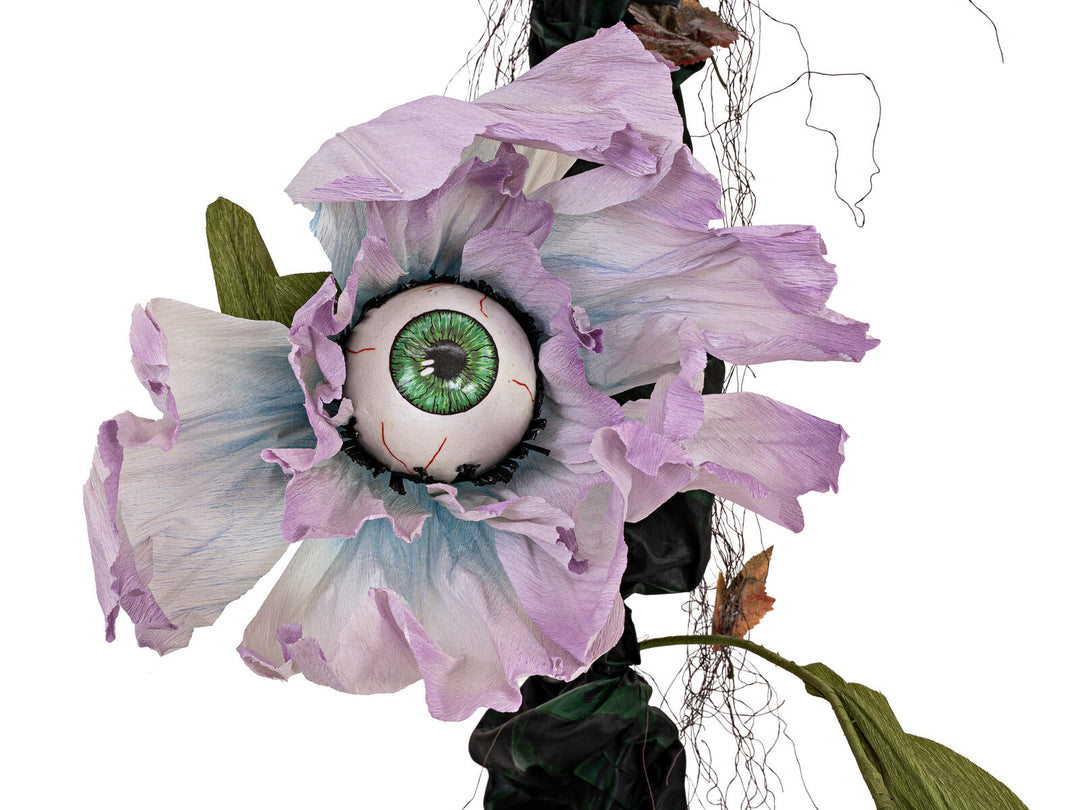 Halloween-Figur Augenblume, animiert, 120-200 cm