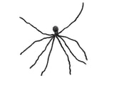 Halloween-Riesenspinne, grau, 230 cm
