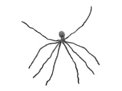 Halloween-Riesenspinne, grau, 230 cm