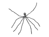 Halloween-Riesenspinne, grau, 230 cm