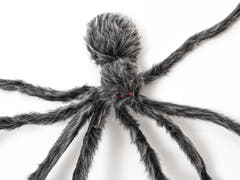 Halloween-Riesenspinne, grau, 230 cm