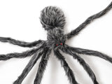 Halloween-Riesenspinne, grau, 230 cm