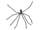 Halloween-Riesenspinne, grau, 230 cm