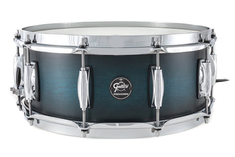 Gretsch Renown Maple snare-drum 14" x 5,5", Satin Antique Blue Burst