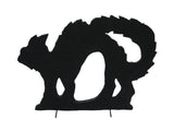 Halloween-Silhouette Katze, 63 cm